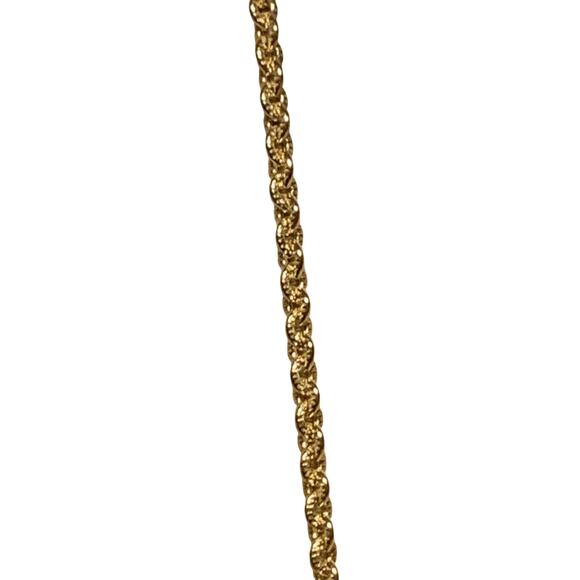 Camrose & Kross JBK Cross Necklace Gold w/ Blue & Red Stones/Crystals 20 Inches - Picture 9 of 12